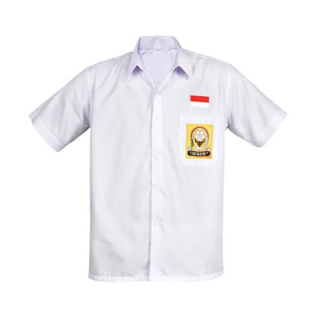 Baju Putih Tangan Pendek SMP