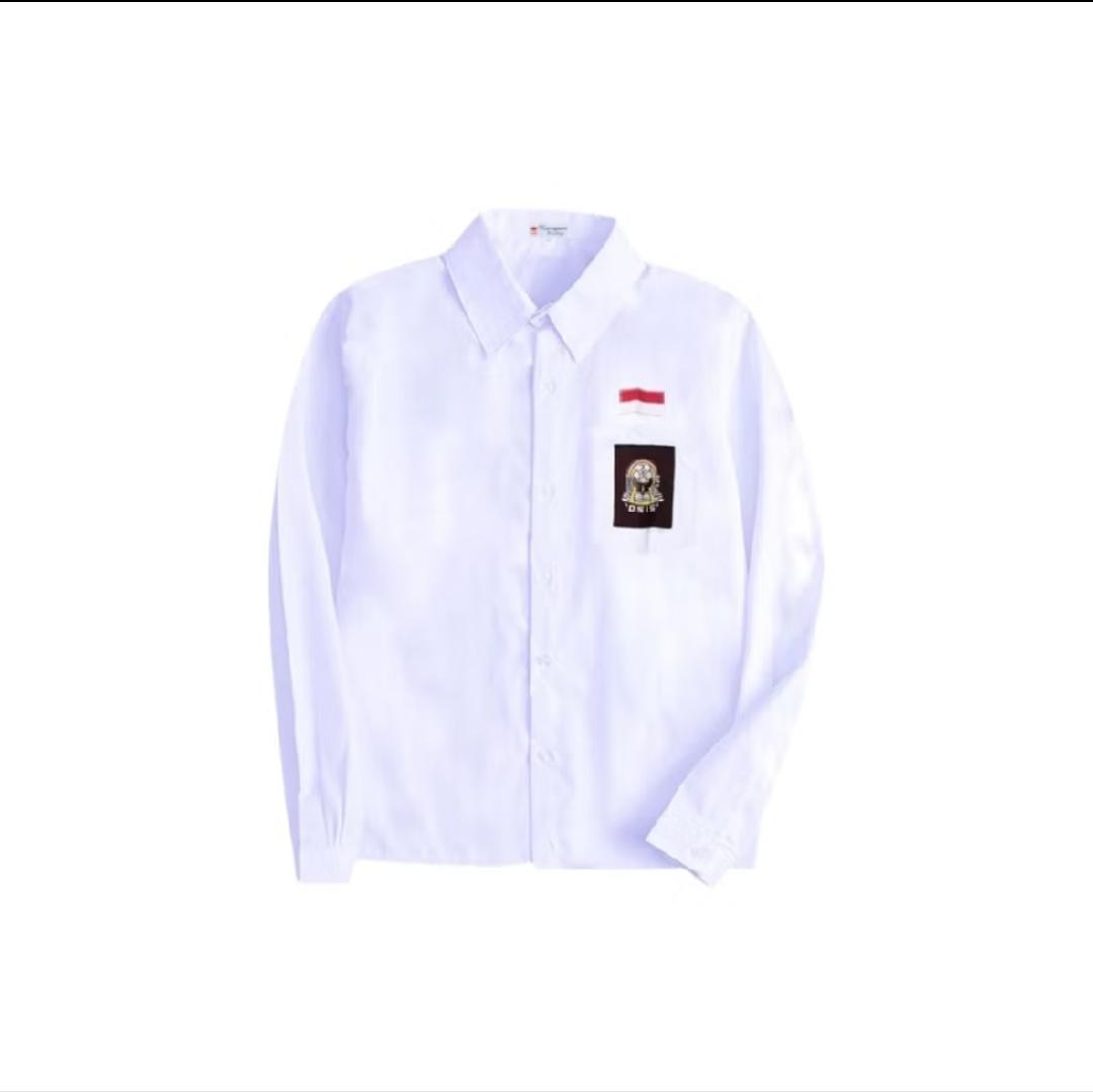 Baju Putih Lengan Panjang SMA/SMK 