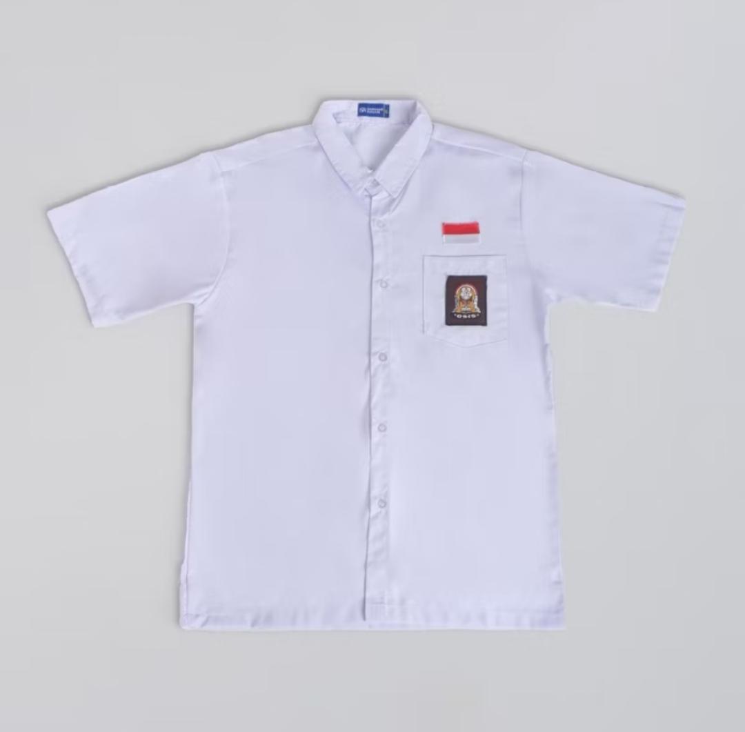 Baju Putih Lengan Pendek SMA/SMK 